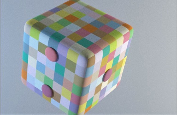 Color constancy cube