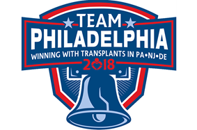 Transplant Games of America - Team Philadelphia logo | Copyright: Gift of Life Donor Program