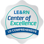 Badge for Lymphatic Education & Research Network (LE&RN) Comprehensive Centers of Excellence (COEs)
