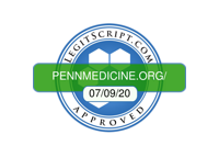 Seal stating that pennmedicine.org is legitscript approved