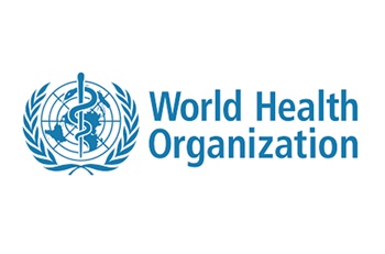 World Health Organization logo in blue