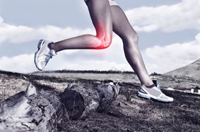 Joint Pain Woman Running