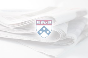 Penn logo on newspaper