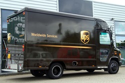 UPS Postal Delivery Truck