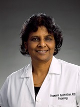 headshot of Thamarai Saminathan, MD