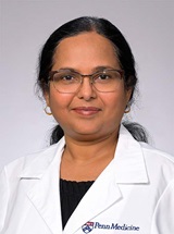 headshot of Geetha Srinivasan, MD