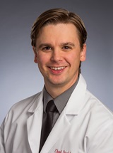 headshot of Chad E. Stockham, MD