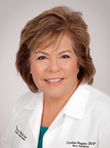 headshot of Cynthia Wagner, CRNP, AOCNP